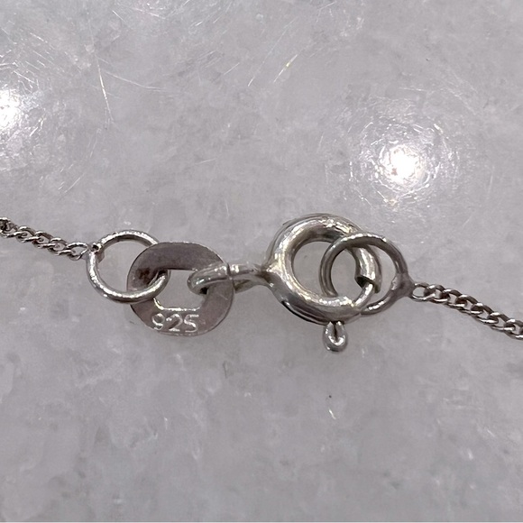 Australian Pink Opal Orissa Rhodolite Garnet Sterling Silver Pendant Nec… - Picture 10 of 11